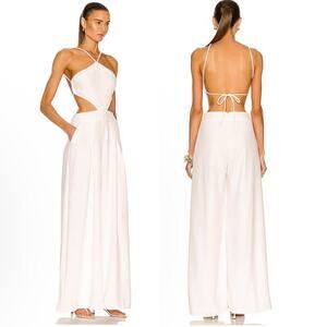 29. PatBO Cut Out Jumpsuit Womens 12 Resort Glam Modern Bridal Goddesscore